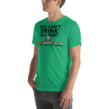 Load image into Gallery viewer, Disney Epcot Drinking Around the World Shirt - You Can't Drink All Day Tee