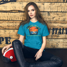 Load image into Gallery viewer, Where I Beach Customizable Beach Name Golf Cart Shirt
