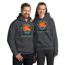 Load image into Gallery viewer, Cusomizable Beach Name Hoodie Sunset Chasers Jeep Where I Beach
