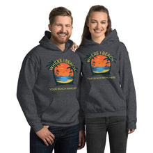 Load image into Gallery viewer, Where I Beach Sunset Hoodie Customizable Beach Name
