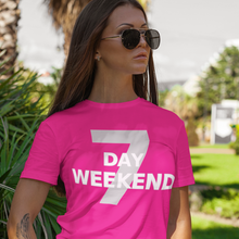 Load image into Gallery viewer, 7 Day Weekend Women's short sleeve t-shirt - Cabo Easy
