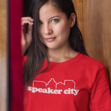 Load image into Gallery viewer, Speaker City Old School tee Will Ferrell Unisex T-Shirt - Cabo Easy
