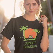 Load image into Gallery viewer, Sunset Chasers Women's T-shirt - Cabo Easy
