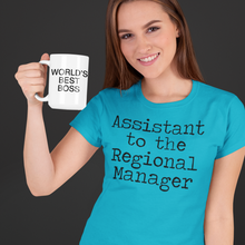 Load image into Gallery viewer, Assistant to the Regional Manager Women's short sleeve t-shirt - Cabo Easy
