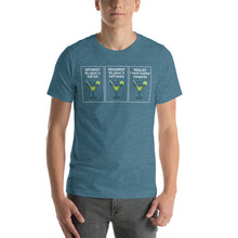 Load image into Gallery viewer, Optimist, Pessimist, and Realist Margarita Drinking Unisex T-Shirt - Cabo Easy
