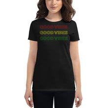 Load image into Gallery viewer, Good Vibes Women's short sleeve t-shirt - Cabo Easy
