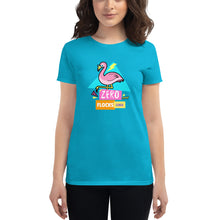Load image into Gallery viewer, Zero Flocks Given - Women's short sleeve t-shirt - Cabo Easy

