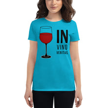 Load image into Gallery viewer, In Vino Veritas Women's T-Shirt - Cabo Easy
