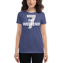 Load image into Gallery viewer, 7 Day Weekend Women's short sleeve t-shirt - Cabo Easy
