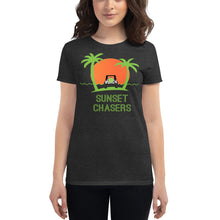 Load image into Gallery viewer, Sunset Chasers Women's T-shirt - Cabo Easy

