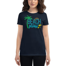 Load image into Gallery viewer, Beach Please Women's short sleeve t-shirt - Cabo Easy

