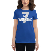 Load image into Gallery viewer, 7 Day Weekend Women's short sleeve t-shirt - Cabo Easy
