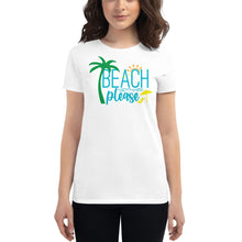 Load image into Gallery viewer, Beach Please Women's short sleeve t-shirt - Cabo Easy

