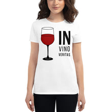 Load image into Gallery viewer, In Vino Veritas Women's T-Shirt - Cabo Easy
