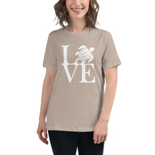 Load image into Gallery viewer, Love Sea Turtles Women's short sleeve t-shirt
